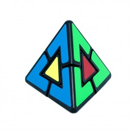 Cubo Rubik Lefun Pyraminx Duo Negro