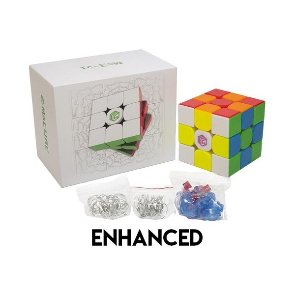 Cubo Rubik MSCUBE MS3 3X3 V1 Magnetico Enhanced Colored Milk