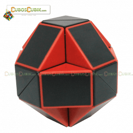 Cubo Rubik Shengshou Snake Twist Negro Rojo