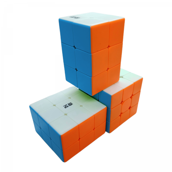 Cubo Rubik Paquete Qiyi 2x2x3 + 3x3x2 + 3x3