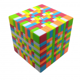 Cubo Rubik Qiyi 10x10 Colored