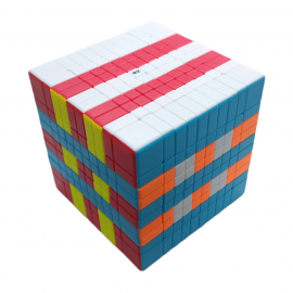 Cubo Rubik Qiyi 10x10 Colored