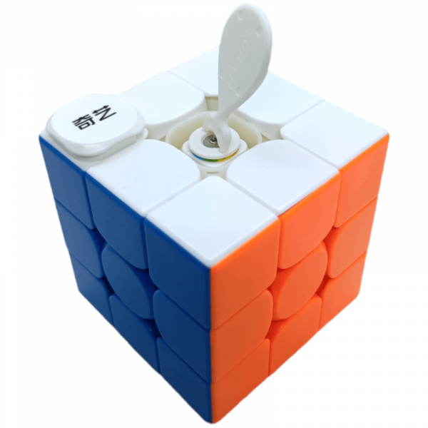 Cubo Rubik Qiyi Black Mamba 3x3 V3 Colored