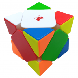 Cubo Rubik Qiyi XMAN Wingy Skewb V2 Magnetico Colored