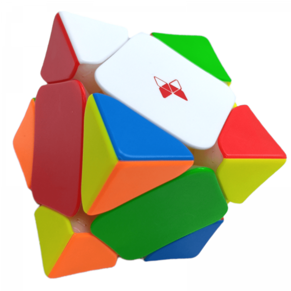 Cubo Rubik Qiyi XMAN Wingy Skewb V2 Magnetico Colored