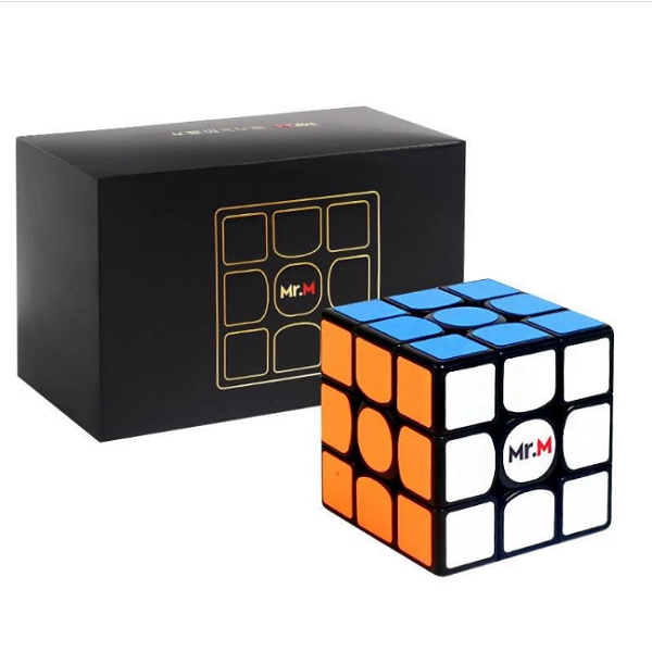 Cubo Rubik Shengshou Mr. M 3x3 V2 Negro