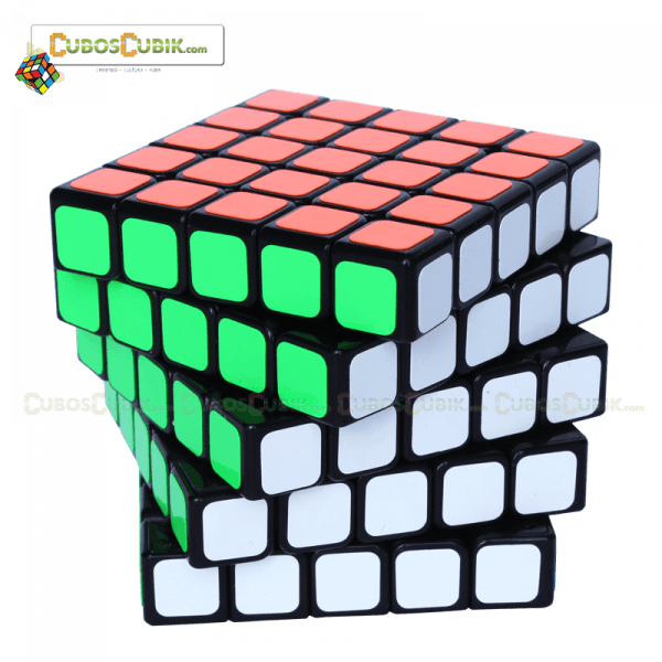 Cubo Rubik ShengShou Aurora 5x5 Base Negra