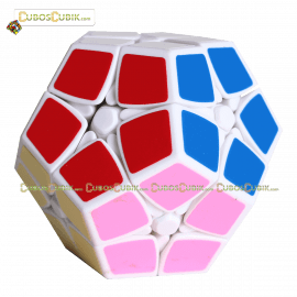 Cubo Rubik Shengshou Megaminx 2x2 Base Blanca