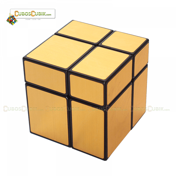 Cubo Rubik ShengShou Mirror 2x2 Dorado