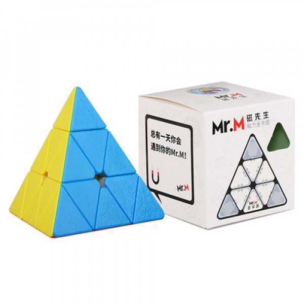 Sengso Pyraminx Mr M Magnetico Colored