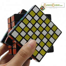 Cubo Rubik ShengShou 7x7 LingLong 69mm Base Blanca 
