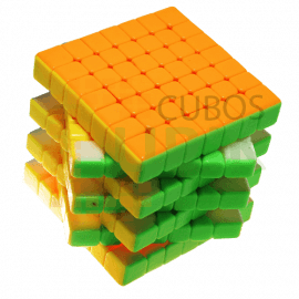 Cubo Rubik ShengShou 7x7 Tank Colored