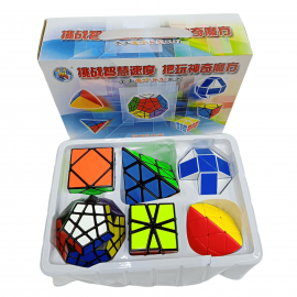 Cubo Rubik ShengShou Paquete 6 Cubos