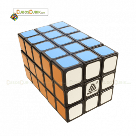 Cubo Rubik WitEden 3x3x5 Cuboide Negro 