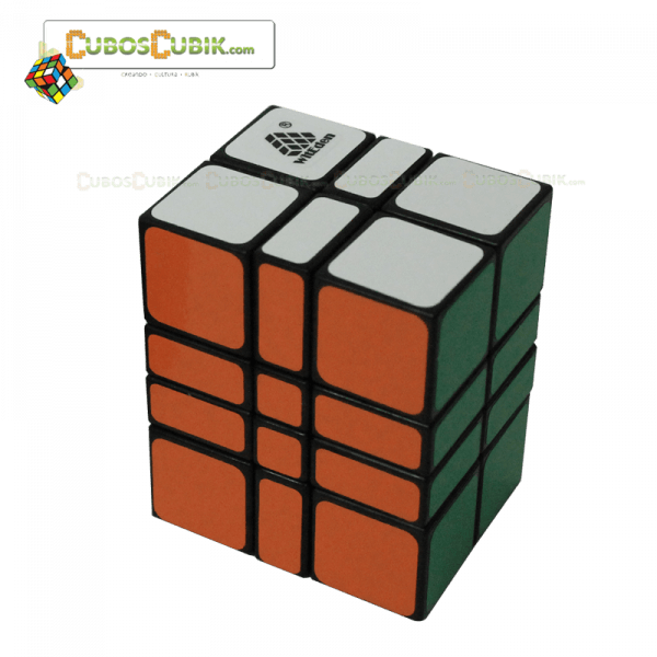 Cubo Rubik WitEden 2x3x4 Camouflage Base Negra
