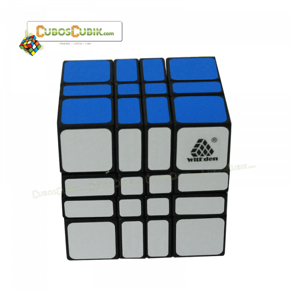 Cubo Rubik WitEden 4x4x3 Camouflage Base Negra