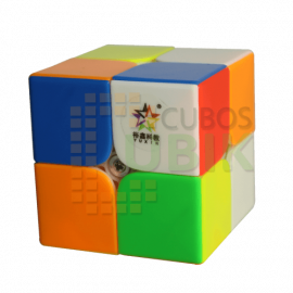 Cubo Rubik Yuxin Little Magic 2x2 Magnetico Colored
