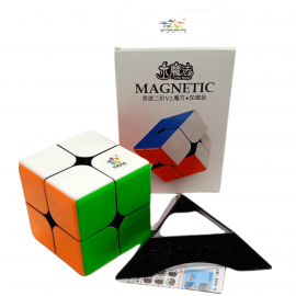 Cubo Rubik Yuxin Little Magic V2 2x2 Magnético 