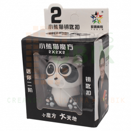 Cubo Rubik Yuxin Panda 2x2 Llavero