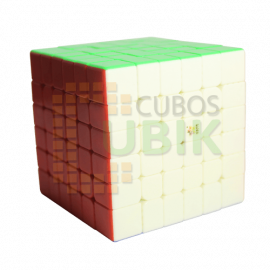 Cubo Rubik Yuxin Little Magic 6x6 Magnetico Colored 