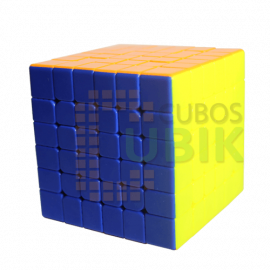 Cubo Rubik Yuxin Little Magic 6x6 Magnetico Colored