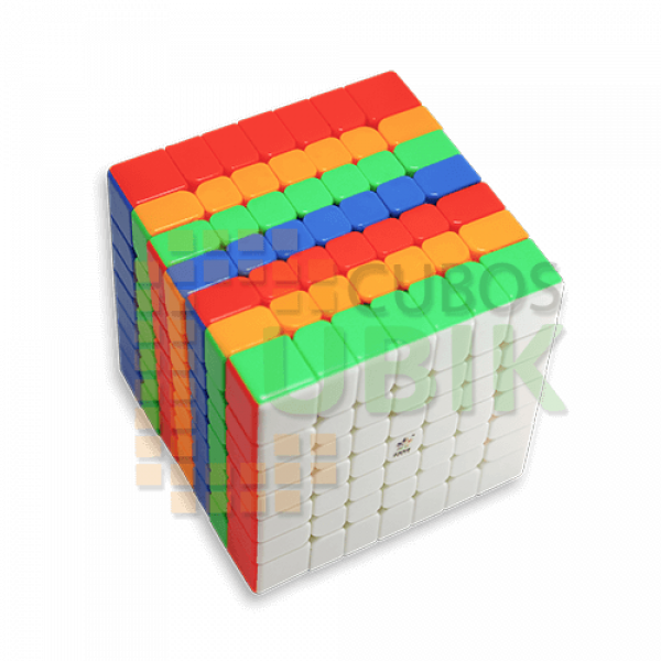 Cubo Rubik Yuxin Little Magic 7x7 Colored
