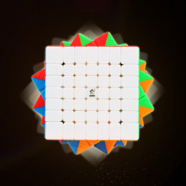 Cubo Rubik Yuxin Little Magic 7x7 M Colored 