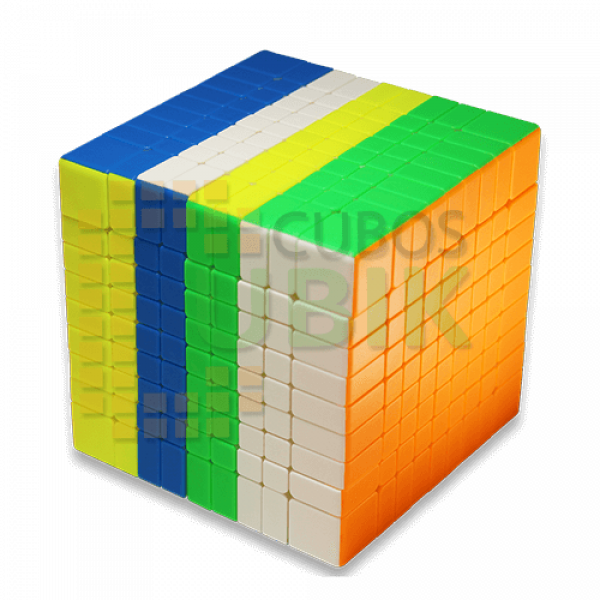 Cubo Rubik Yuxin Little Magic 9X9 Colored