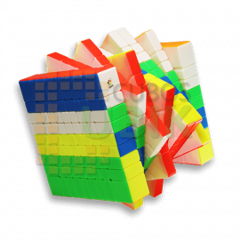 Cubo Rubik Yuxin Little Magic 9X9 Colored