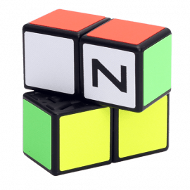 Cubo Rubik ZCube 1x2x2 Base negra 