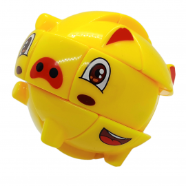 Cubo Rubik Little Pig 3x3 Cerdito Amarillo