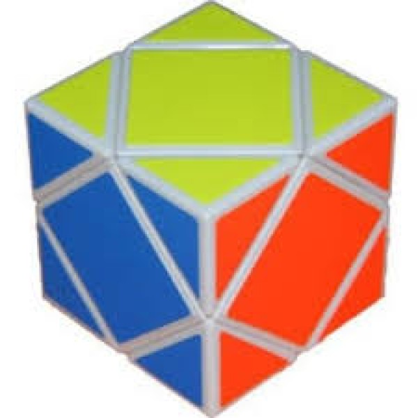 Cubo Rubik Lanlan Skewb Base Blanca