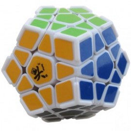 Cubo Rubik Dayan Megaminx Corner Ridges Base Blanca