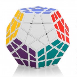 Cubo Rubik Shengshou Megaminx Base Blanca